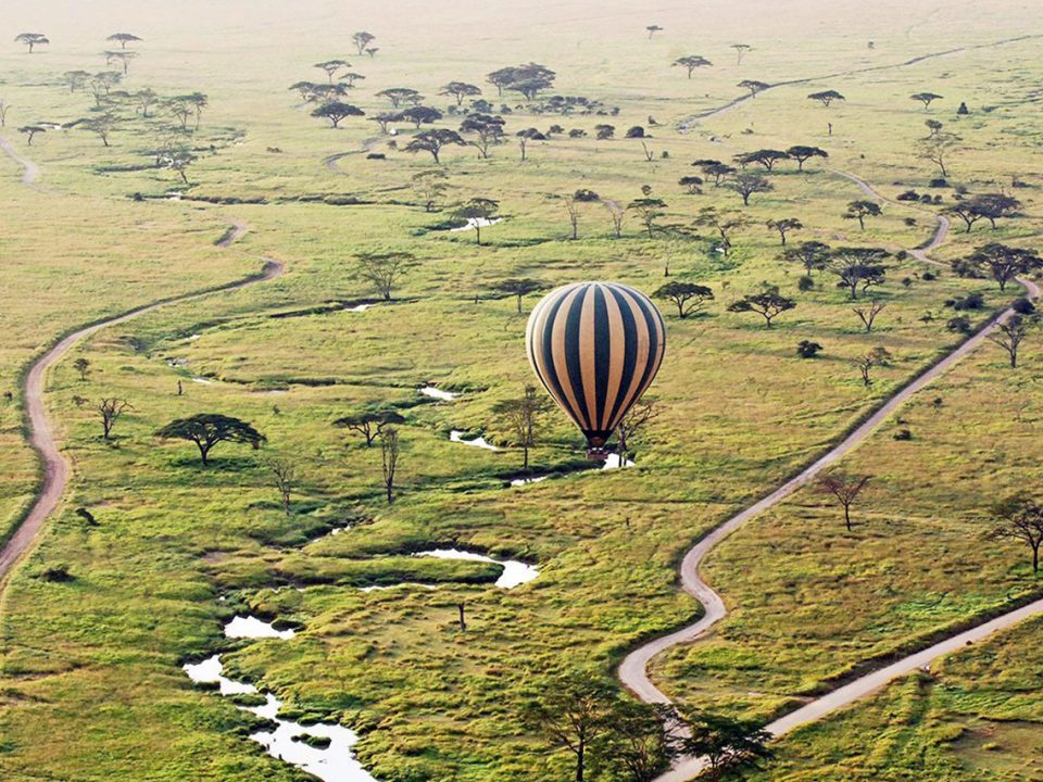 Can I do a hot air balloon safari in Kenya?